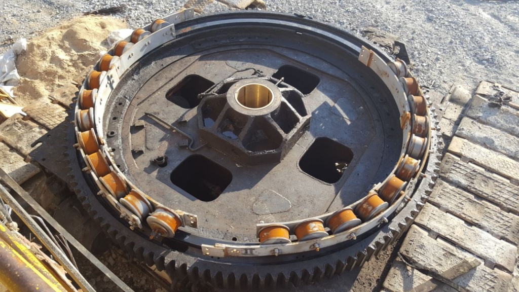 Новая станина вид сверху Новая станина вид сверху